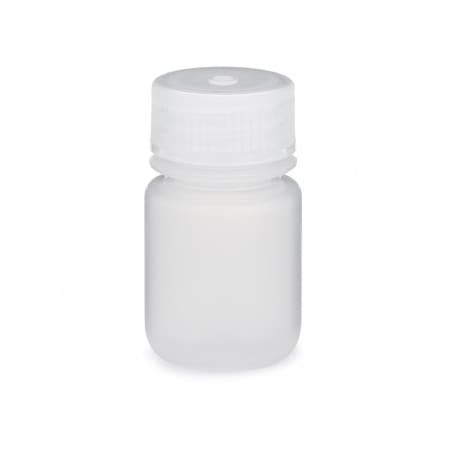 Globe Scientific Diamond RealSeal Bottles, Polypropylene, Wide Mouth, 30 ml, 12/pk, 12PK 219916